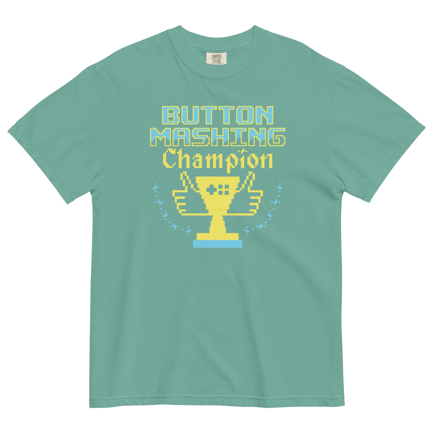 Button Mashing Champion Men's Relaxed Fit Tee