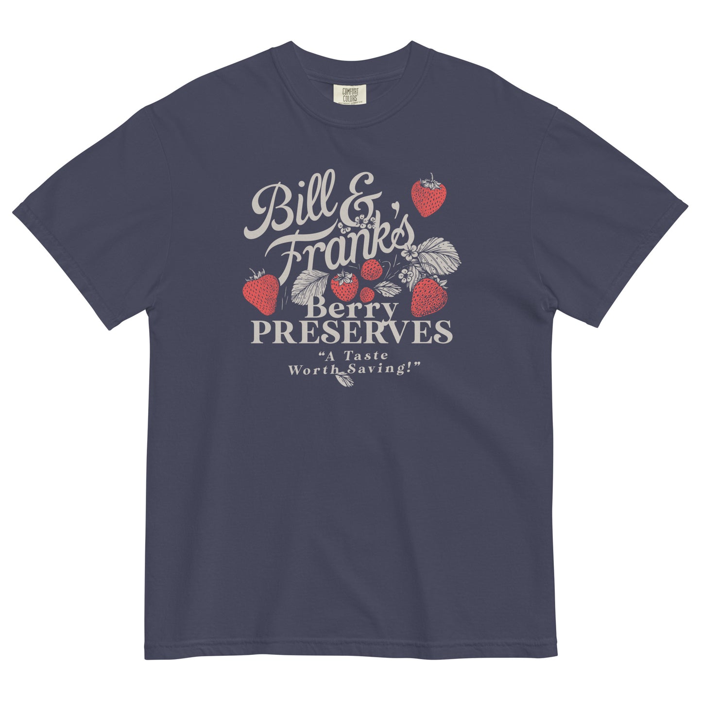 Bill And Frank's Berry Preserves Men's Relaxed Fit Tee