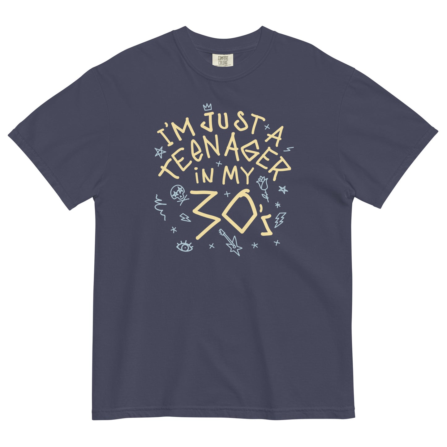 I'm Just A Teenager In My 30's Men's Relaxed Fit Tee