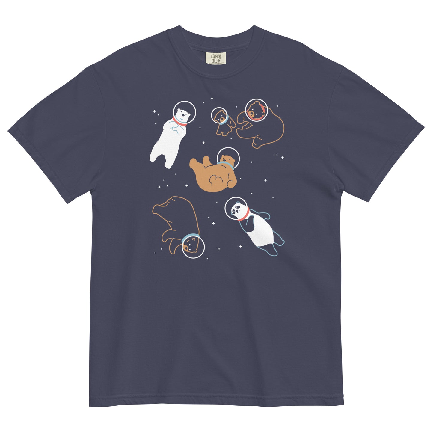 Bears In Space Men's Relaxed Fit Tee