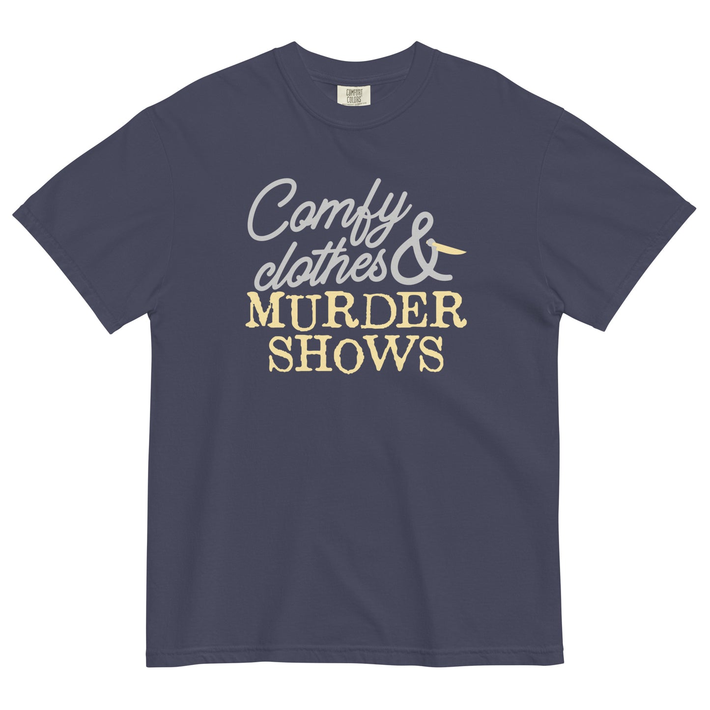 Comfy Clothes & Murder Shows Men's Relaxed Fit Tee