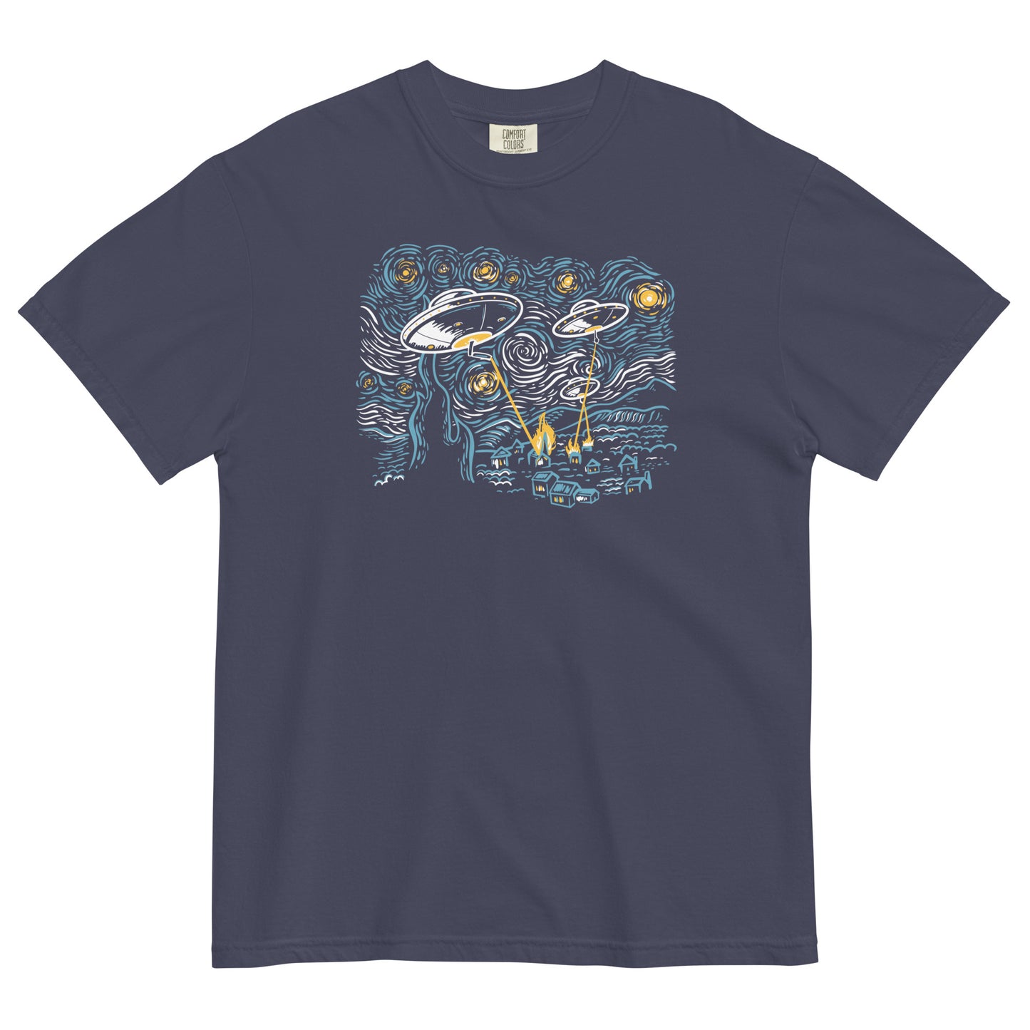 Starry Invasion Men's Relaxed Fit Tee