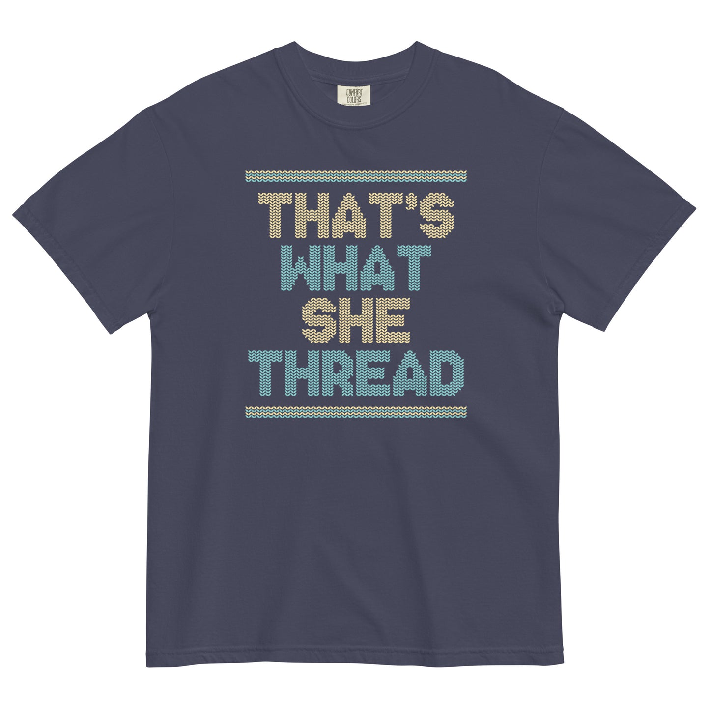 That's What She Thread Men's Relaxed Fit Tee