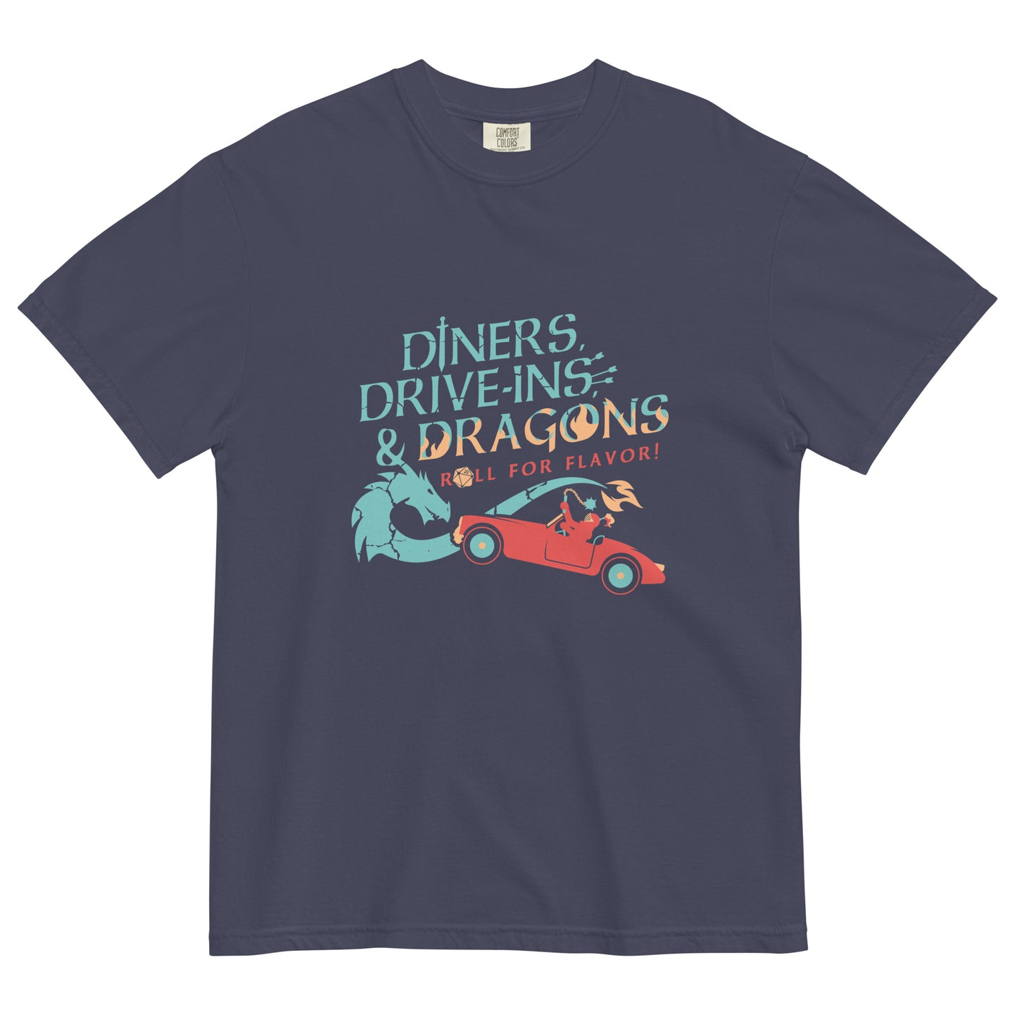 Diners, Drive-ins, & Dragons Men's Relaxed Fit Tee