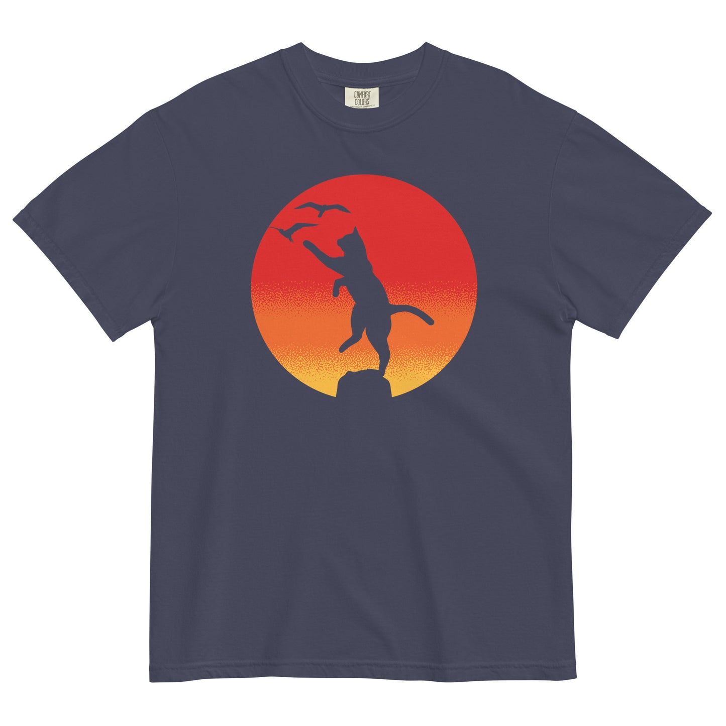 The Karate Cat Men's Relaxed Fit Tee