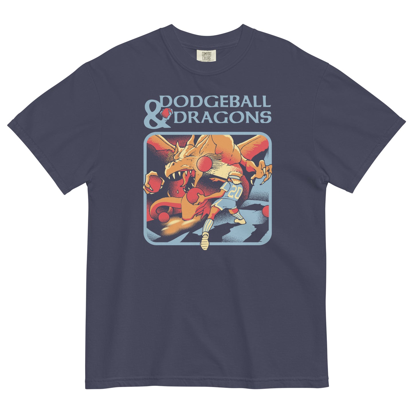 Dodgeball And Dragons Men's Relaxed Fit Tee