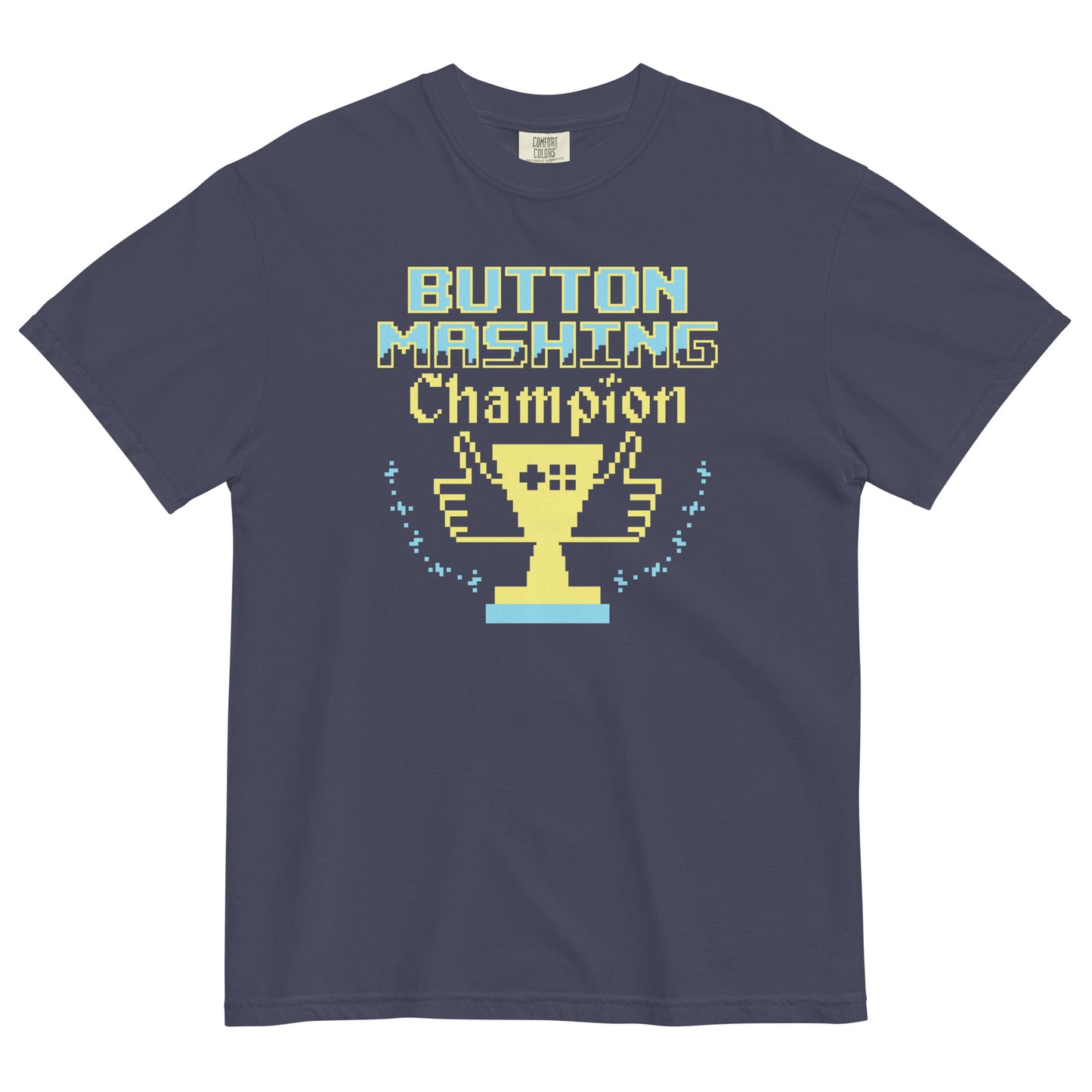 Button Mashing Champion Men's Relaxed Fit Tee