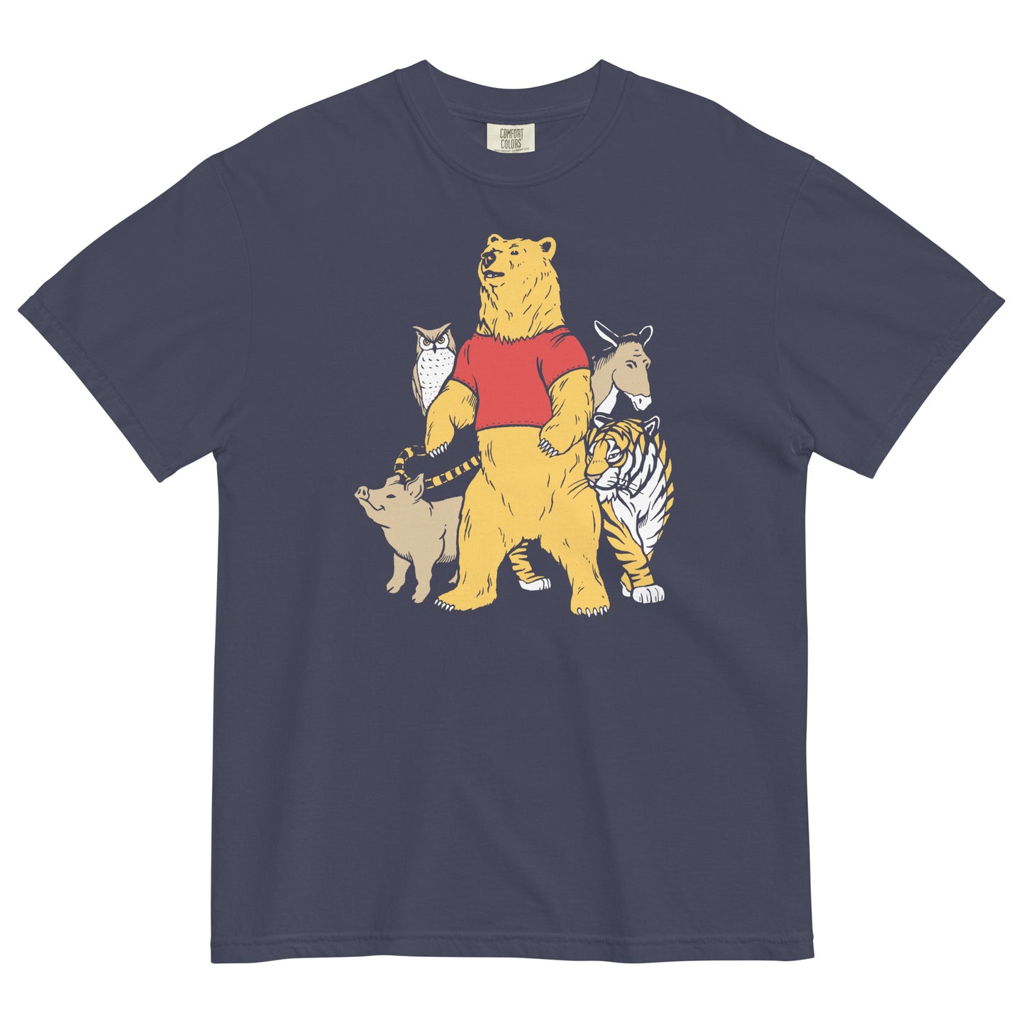 Bear And Friends Men's Relaxed Fit Tee