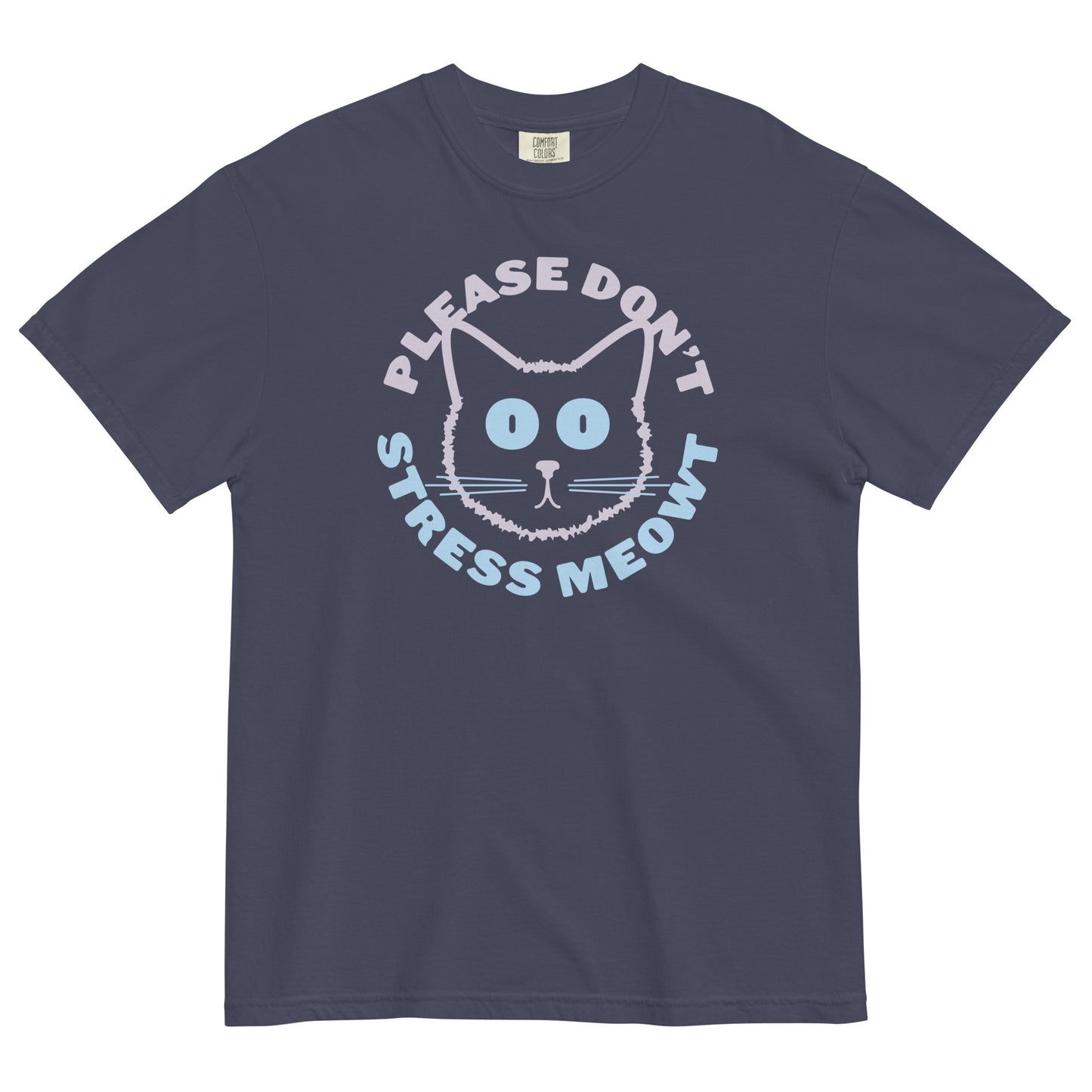 Please Don't Stress Meowt Men's Relaxed Fit Tee