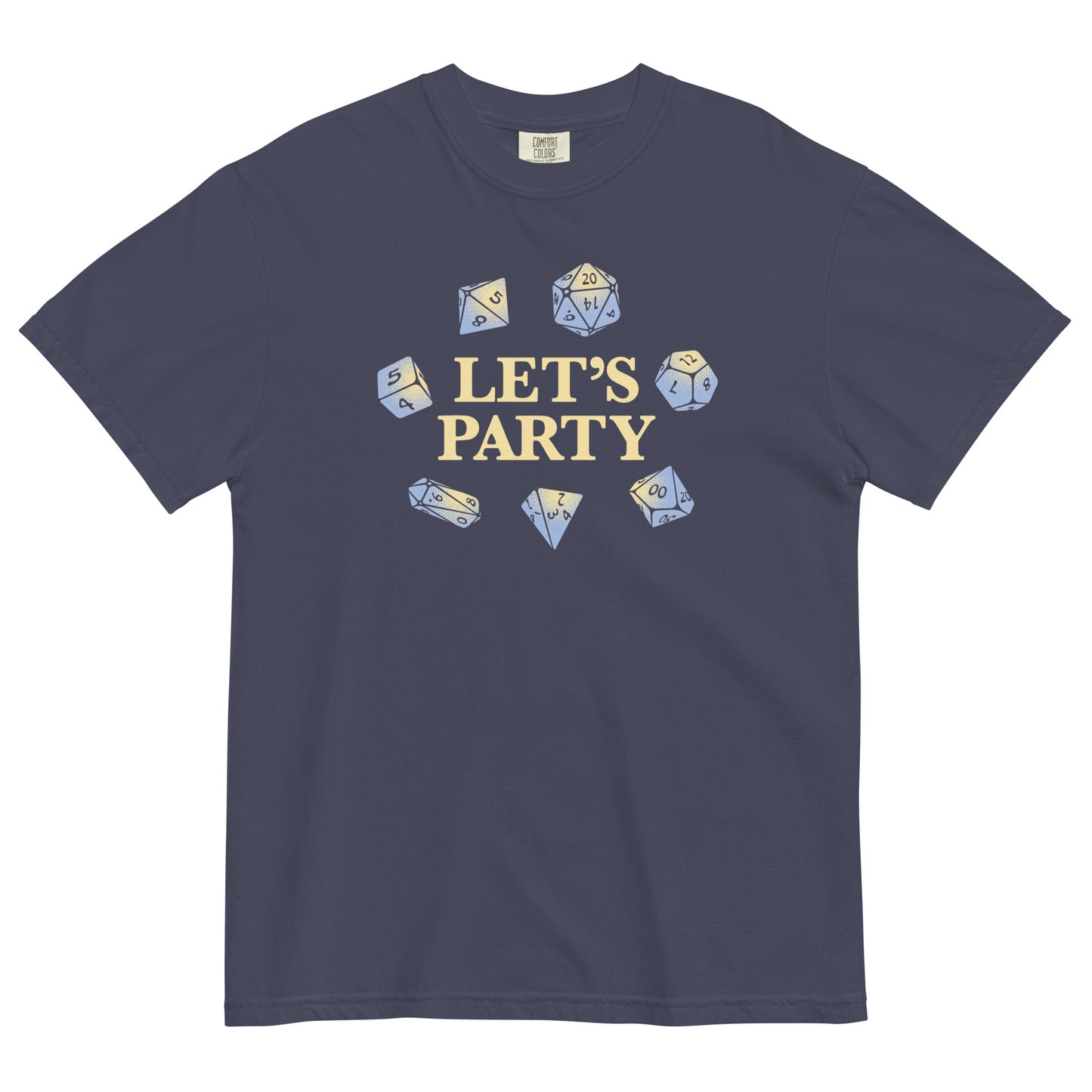 Let's Party Dice Men's Relaxed Fit Tee