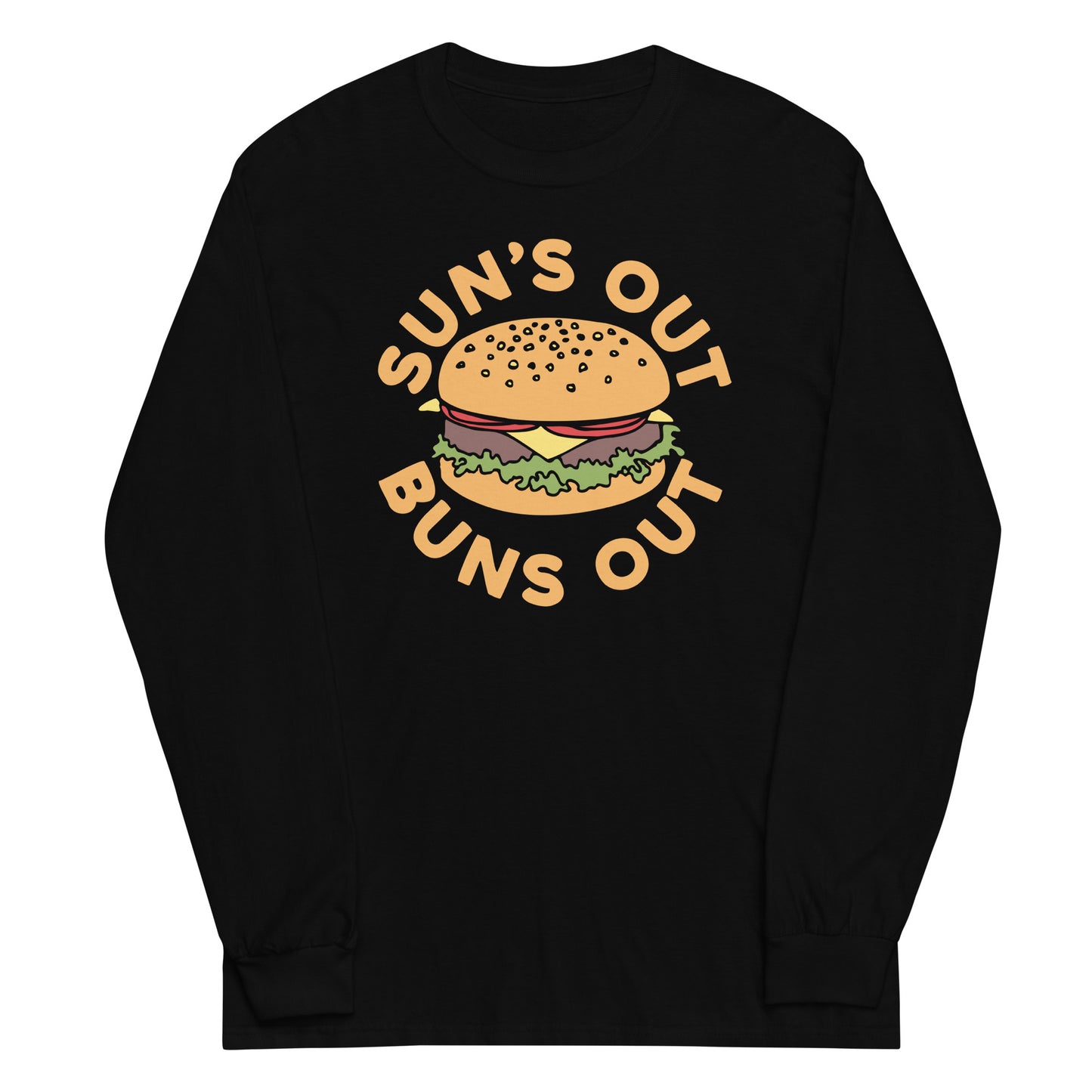 Sun's Out Buns Out Unisex Long Sleeve Tee