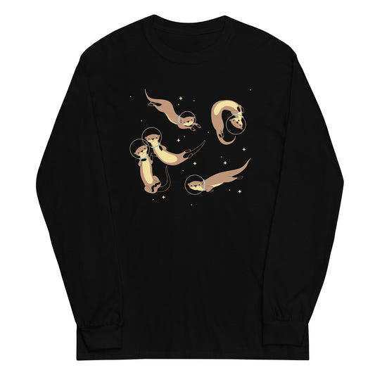 Otter Space Unisex Long Sleeve Tee