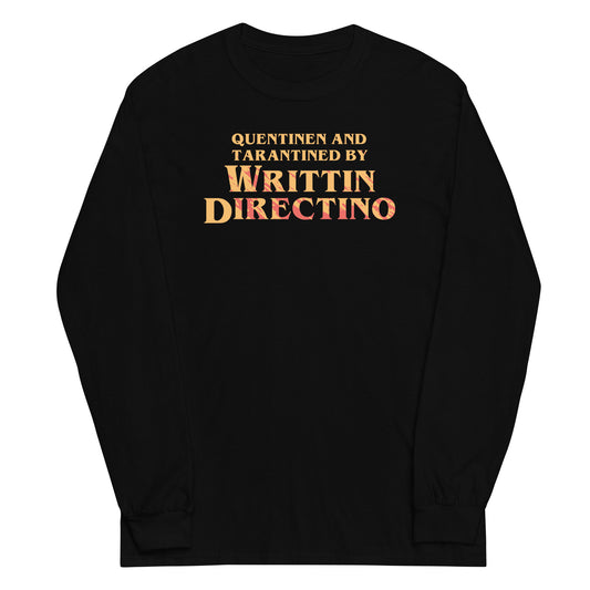 Writtin Directino Unisex Long Sleeve Tee