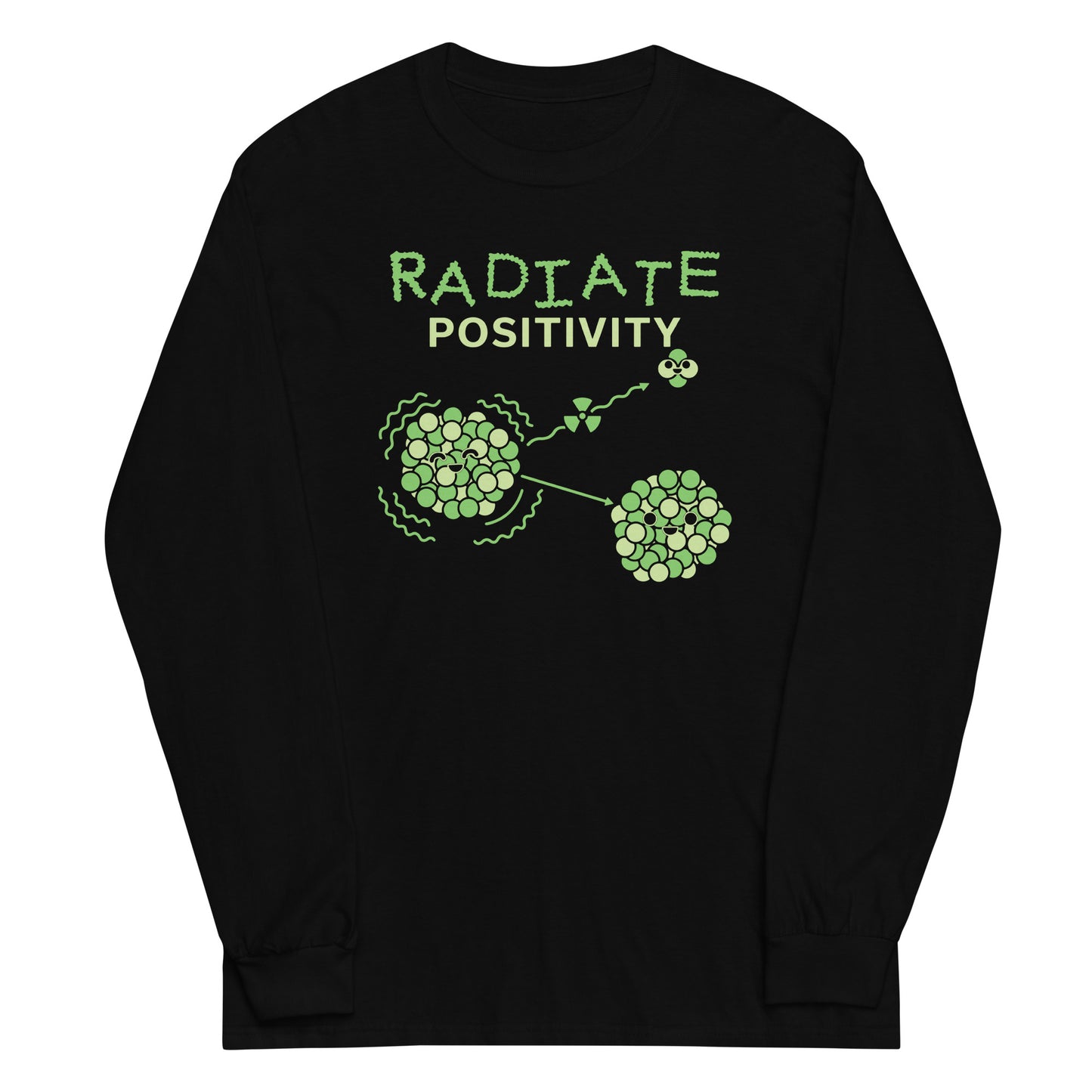 Radiate Positivity Unisex Long Sleeve Tee