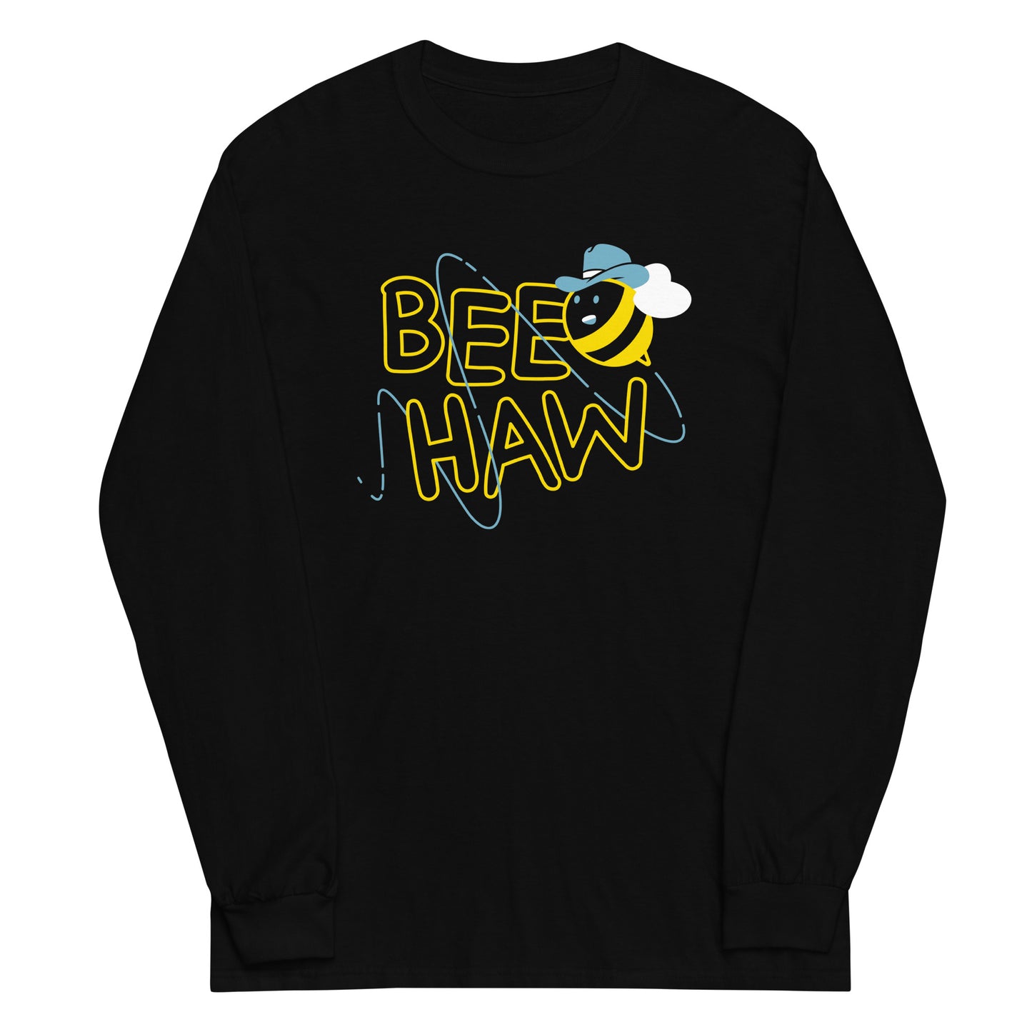 Bee Haw Unisex Long Sleeve Tee