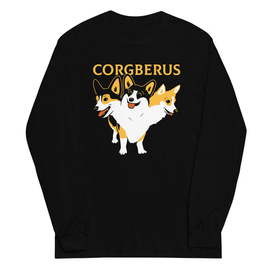 Corgberus Unisex Long Sleeve Tee