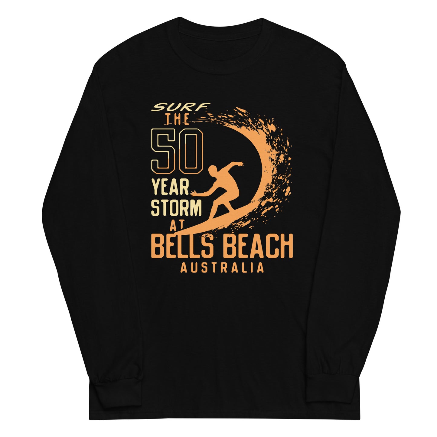 50 Year Storm At Bells Beach Unisex Long Sleeve Tee