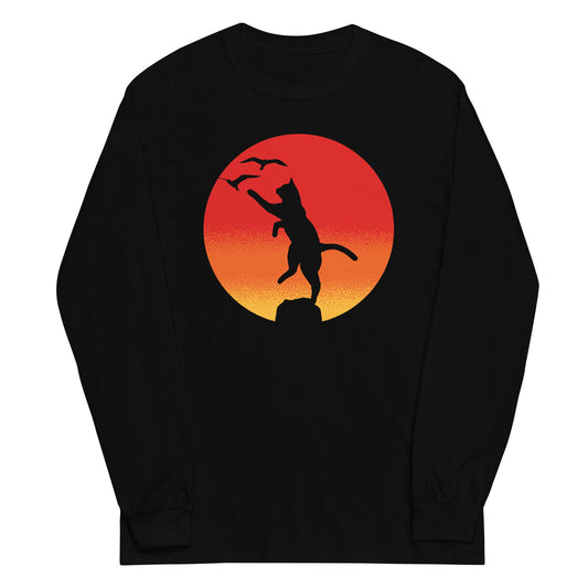 The Karate Cat Unisex Long Sleeve Tee