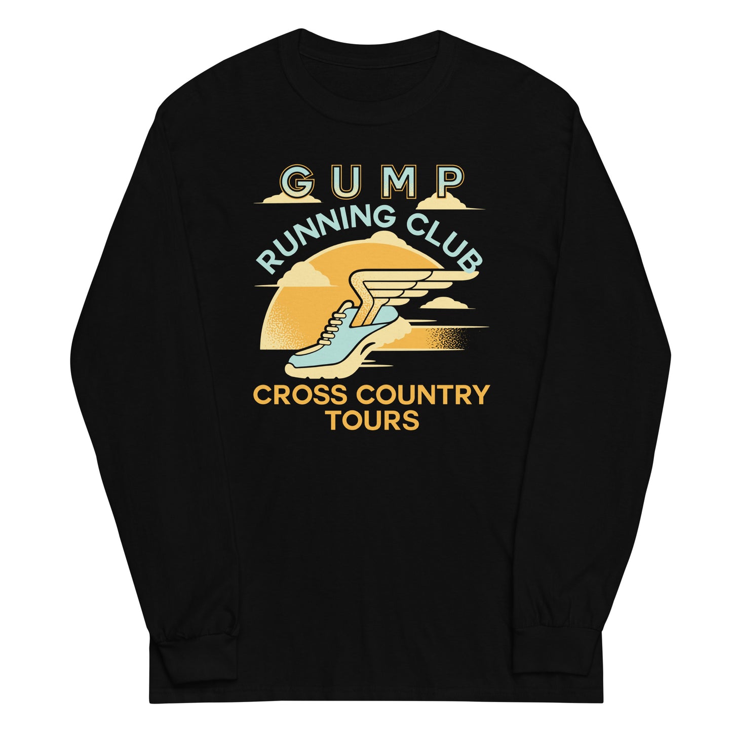 Gump Running Club Unisex Long Sleeve Tee