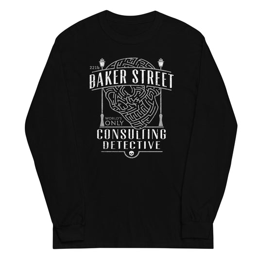 Baker Street Consulting Detective Unisex Long Sleeve Tee