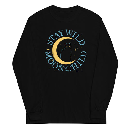 Stay Wild Moon Child Unisex Long Sleeve Tee