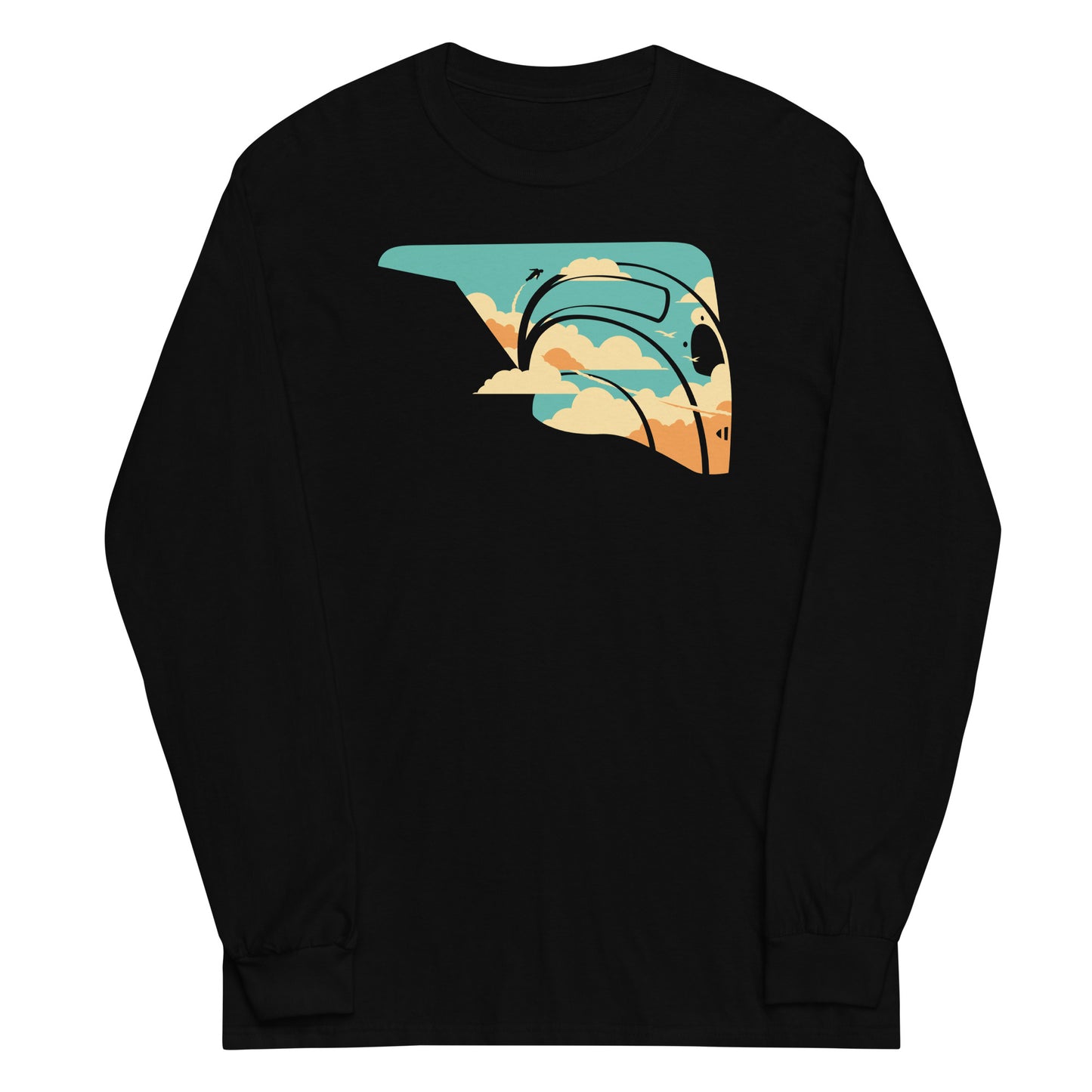 Sky Rocket Unisex Long Sleeve Tee