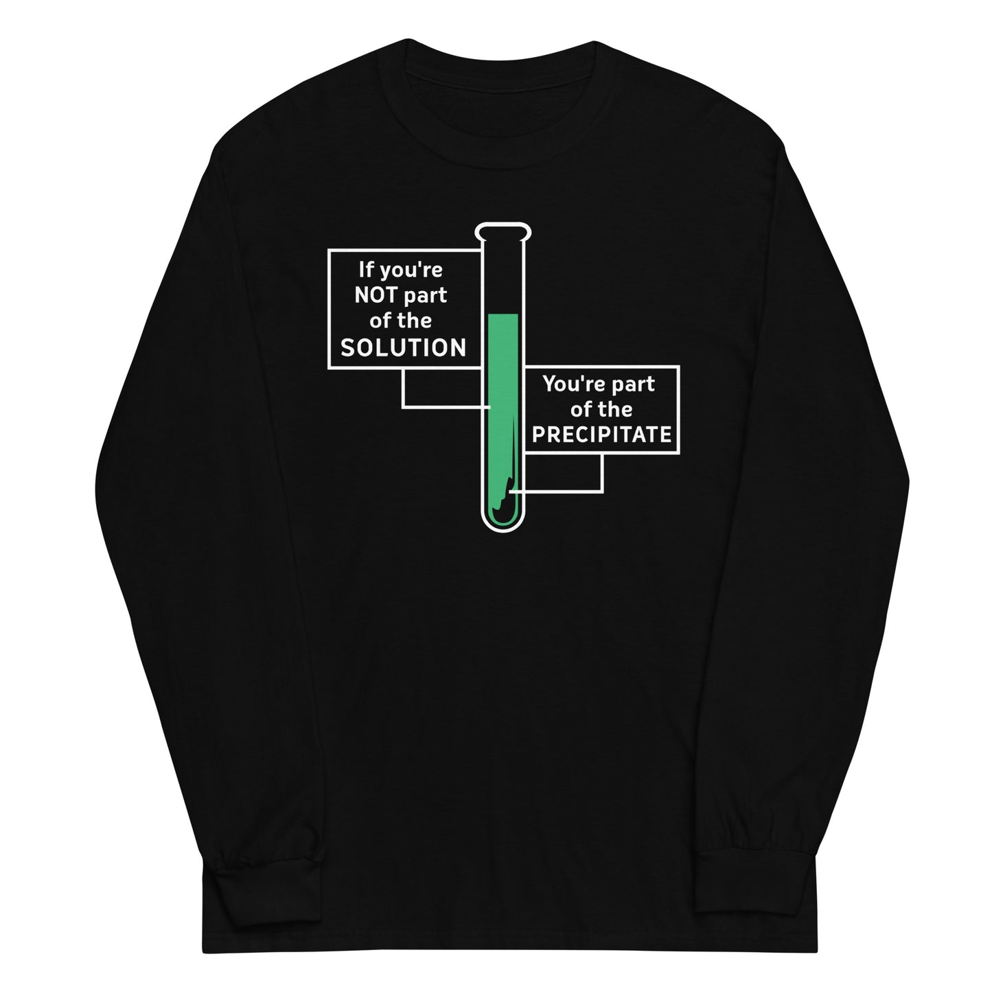 If You're Not Part Of The Solution Unisex Long Sleeve Tee