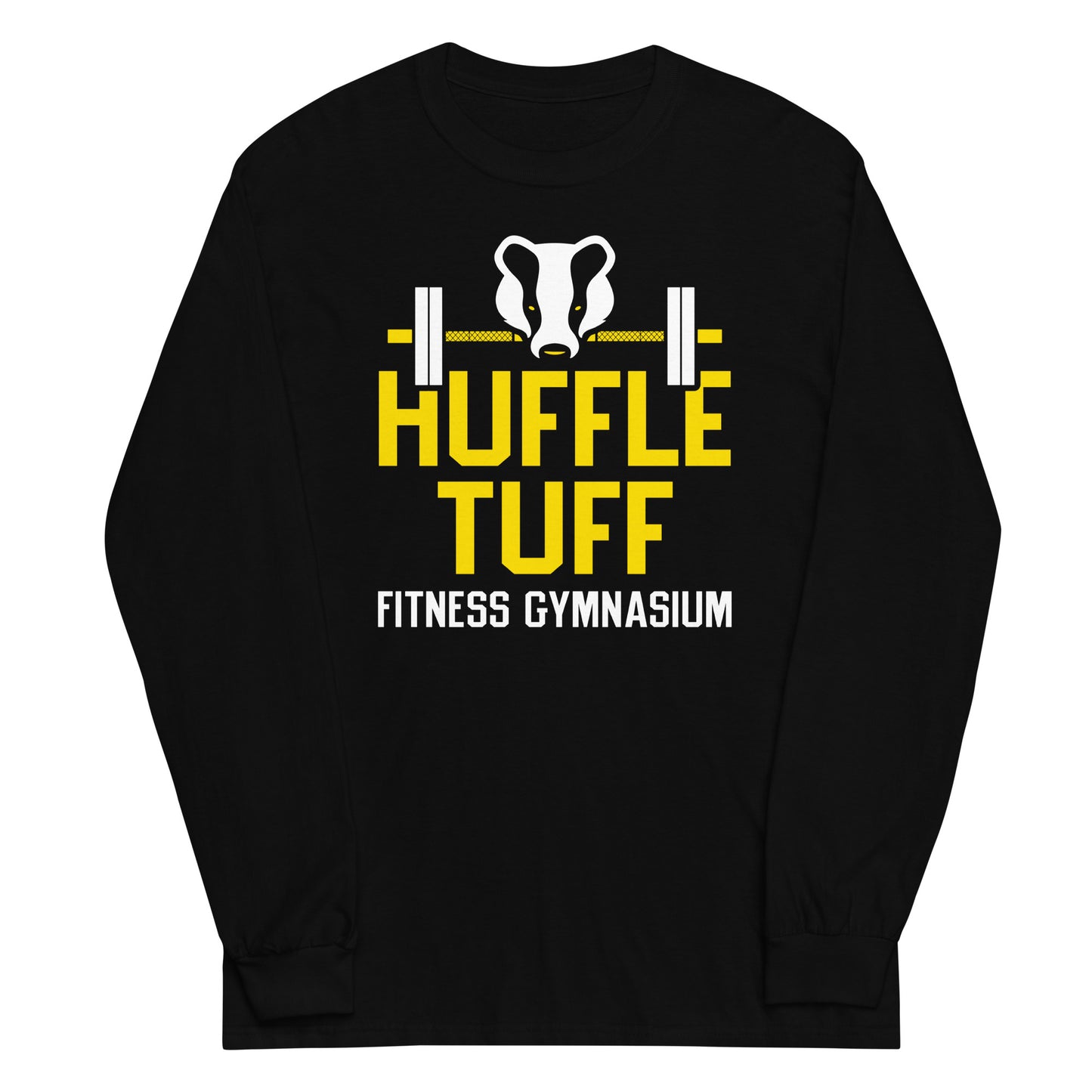 Huffle Tuff Gym Unisex Long Sleeve Tee