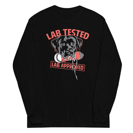 Lab Tested, Lab Approved Unisex Long Sleeve Tee