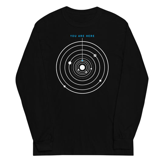 You Are Here Unisex Long Sleeve Tee