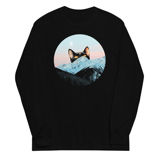 Meowntain Unisex Long Sleeve Tee