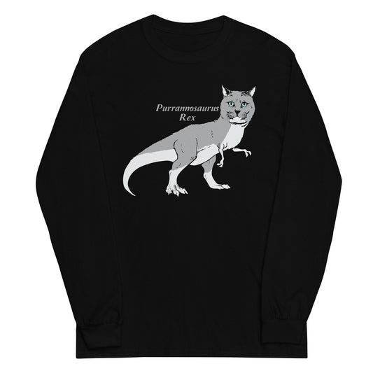 Purrannosaurus Rex Unisex Long Sleeve Tee