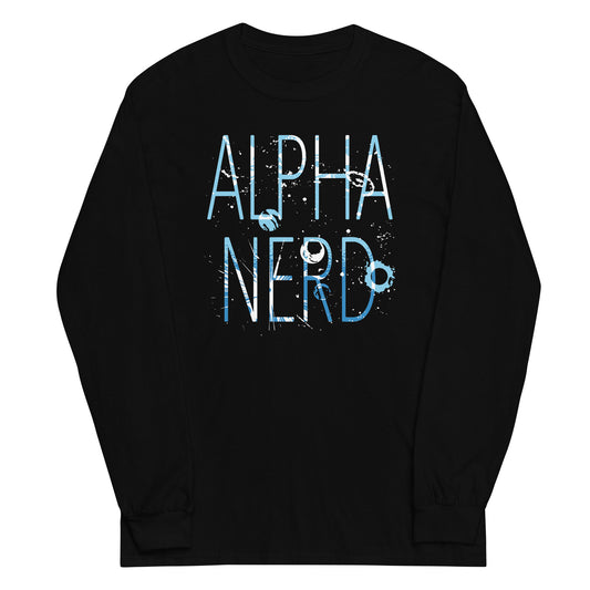 Alpha Nerd Unisex Long Sleeve Tee