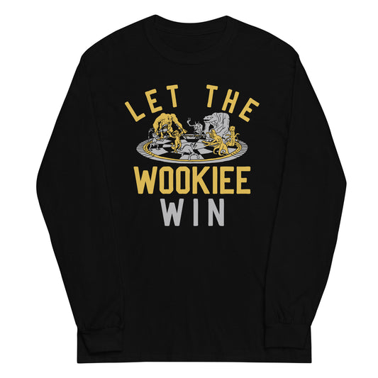 Let The Wookiee Win Unisex Long Sleeve Tee