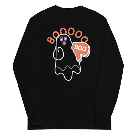 Ghost Boo Unisex Long Sleeve Tee