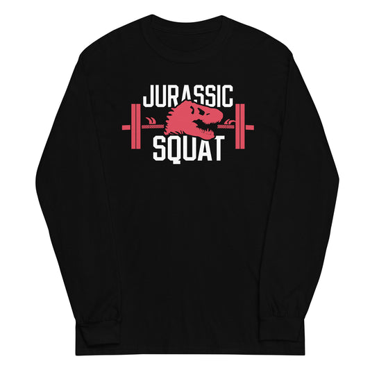 Jurassic Squat Unisex Long Sleeve Tee