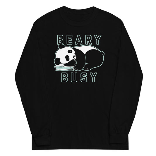 Beary Busy Unisex Long Sleeve Tee