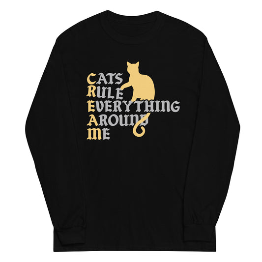 Cats Rule Everything Around Me Unisex Long Sleeve Tee