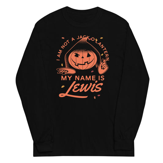 My Name Is Lewis Unisex Long Sleeve Tee