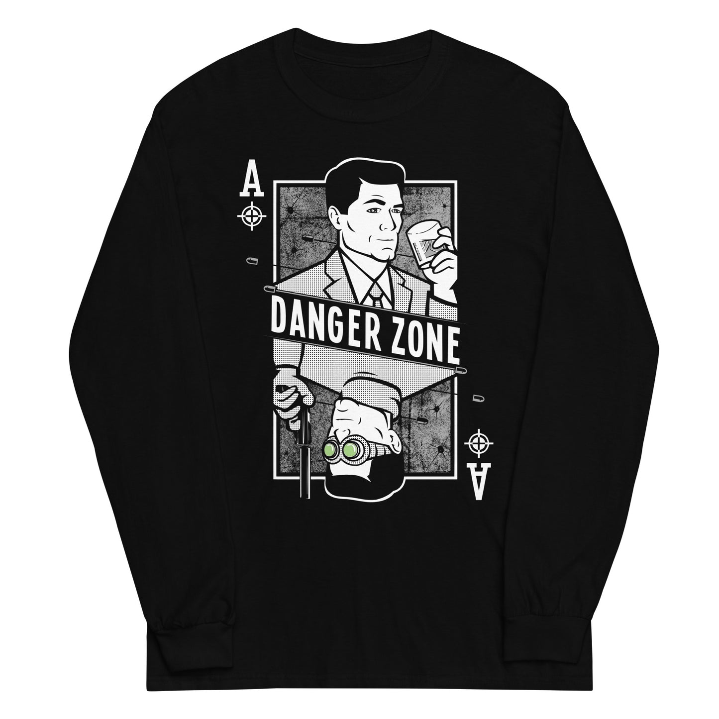 Danger Zone Unisex Long Sleeve Tee