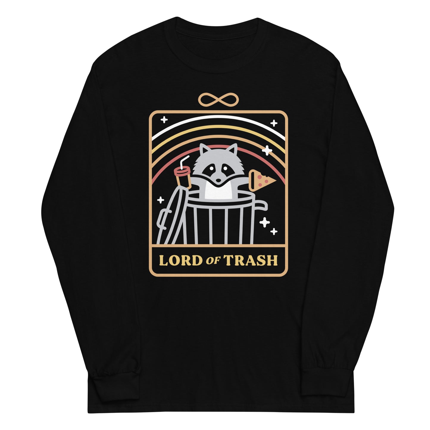 Lord Of Trash Tarot Unisex Long Sleeve Tee