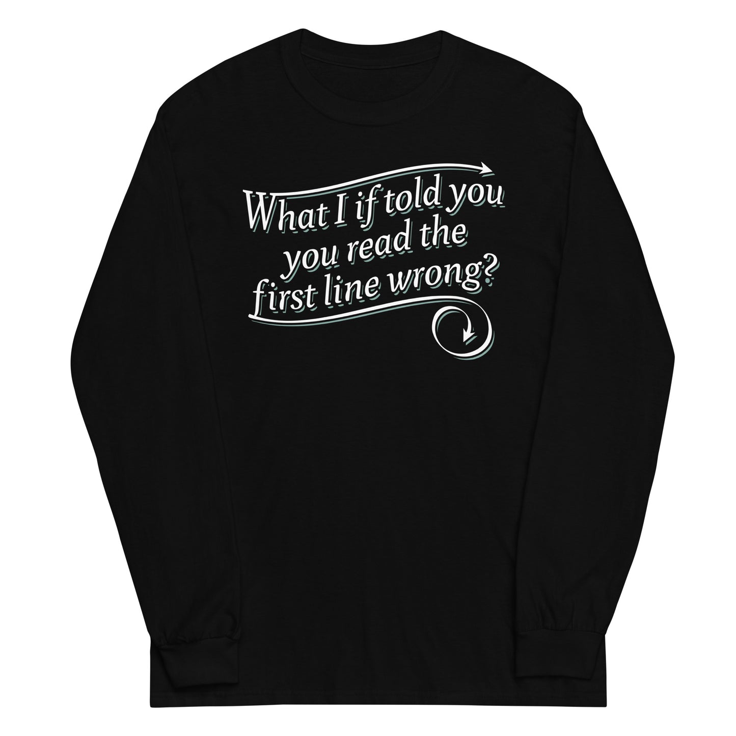 What I If Told You Unisex Long Sleeve Tee