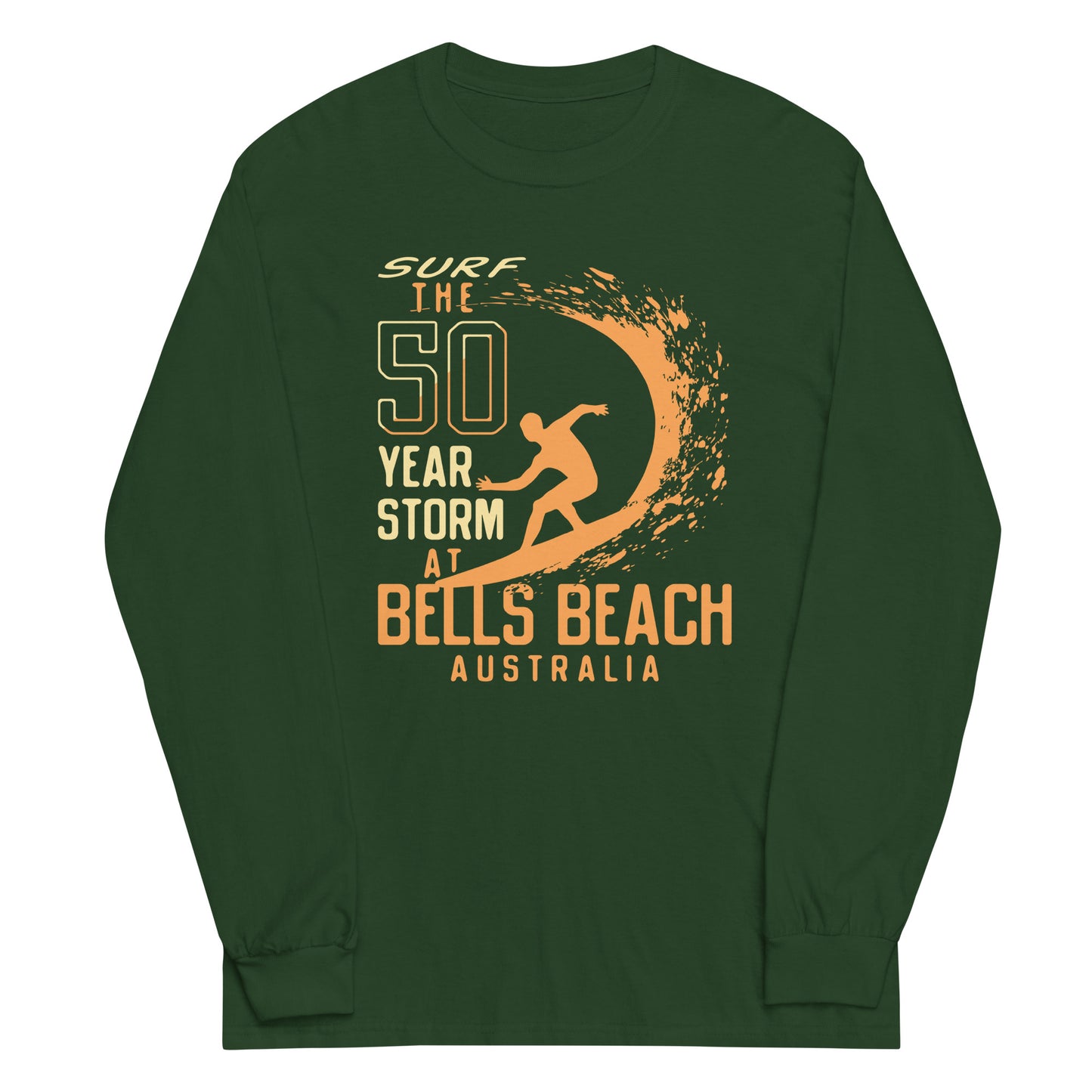 50 Year Storm At Bells Beach Unisex Long Sleeve Tee