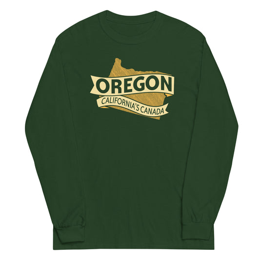 Oregon California's Canada Unisex Long Sleeve Tee