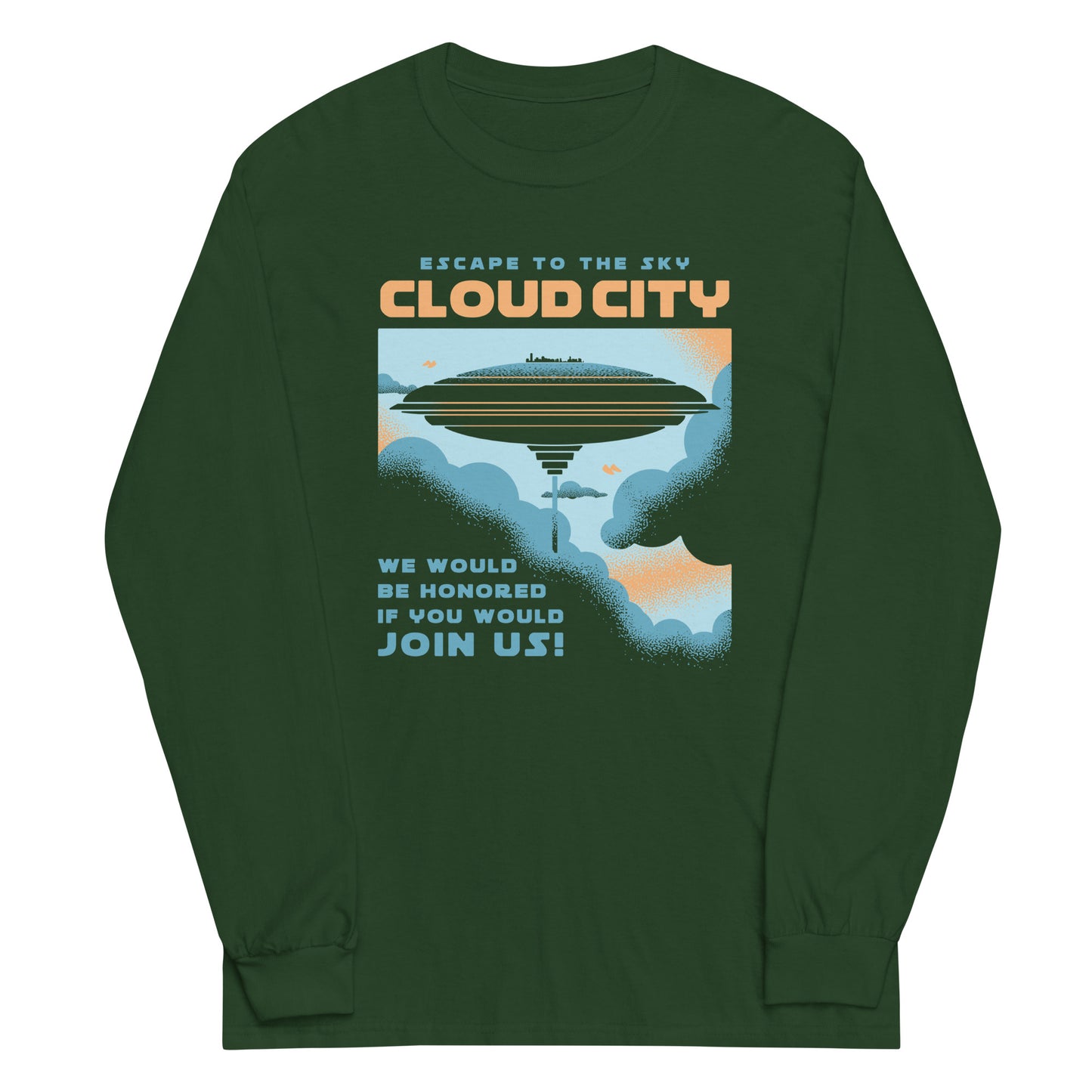 Cloud City Unisex Long Sleeve Tee