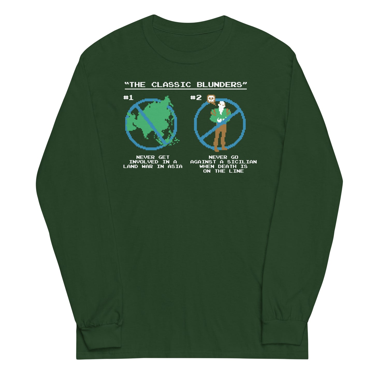 The Classic Blunders Unisex Long Sleeve Tee