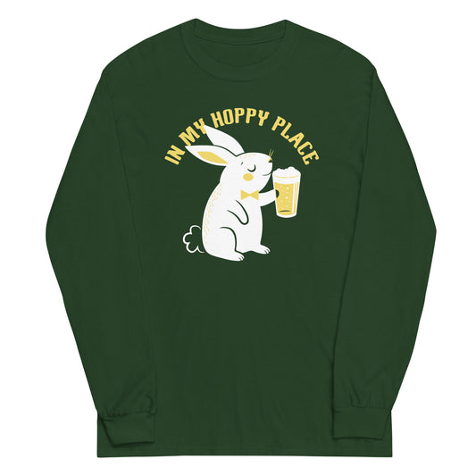 In My Hoppy Place Unisex Long Sleeve Tee