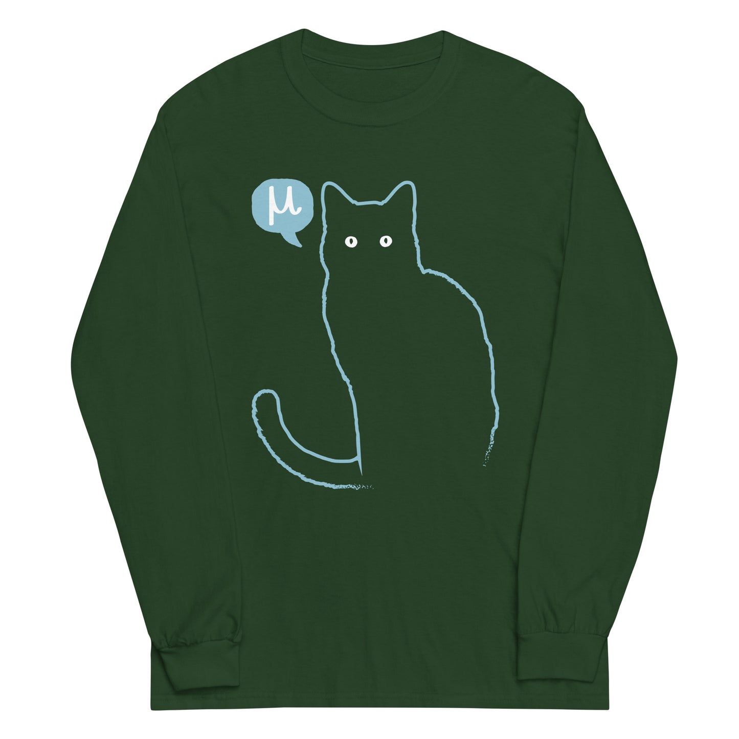 Mu Cat Unisex Long Sleeve Tee