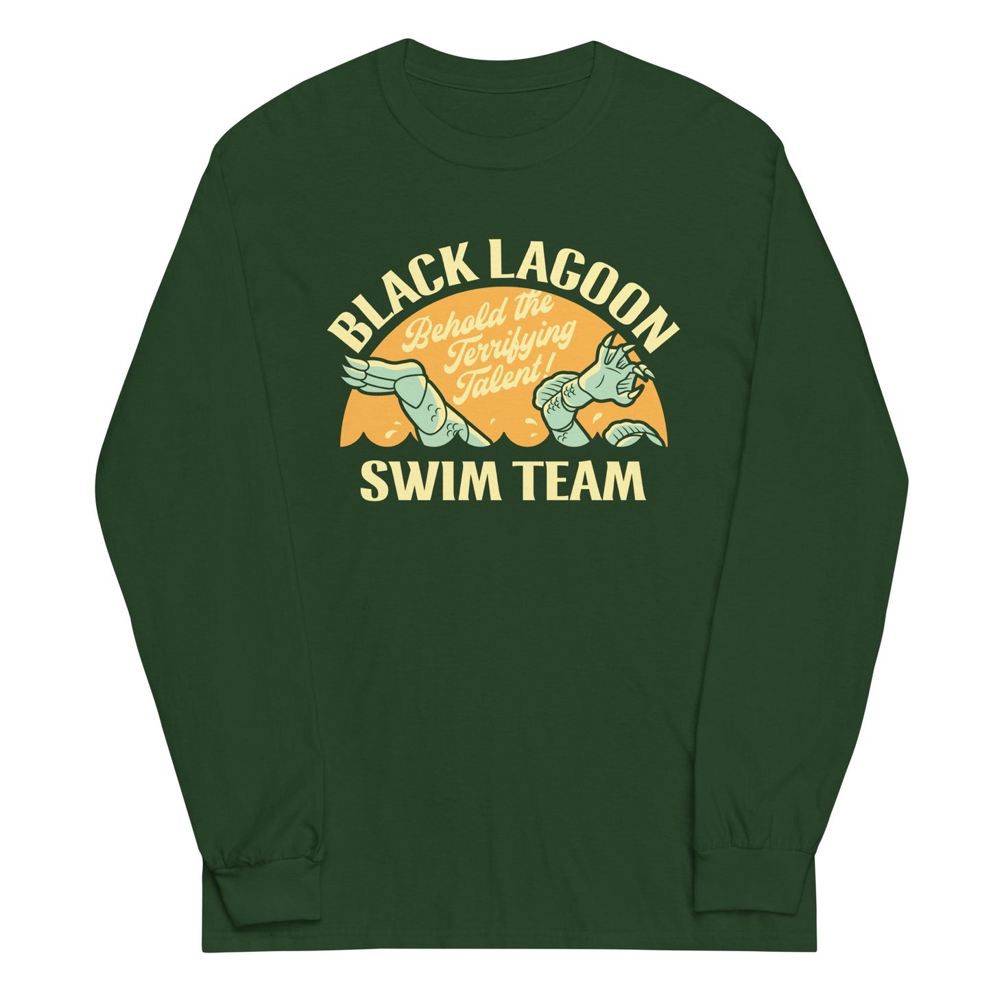 Black Lagoon Swim Team Unisex Long Sleeve Tee