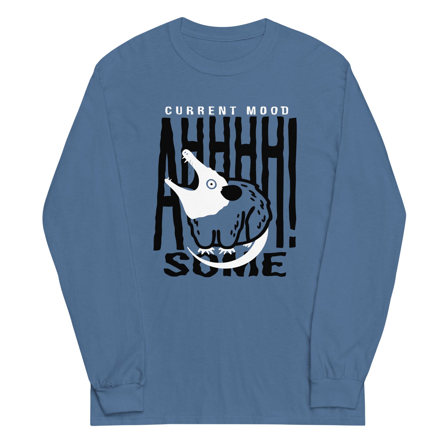 Current Mood Ahhhhsome Unisex Long Sleeve Tee